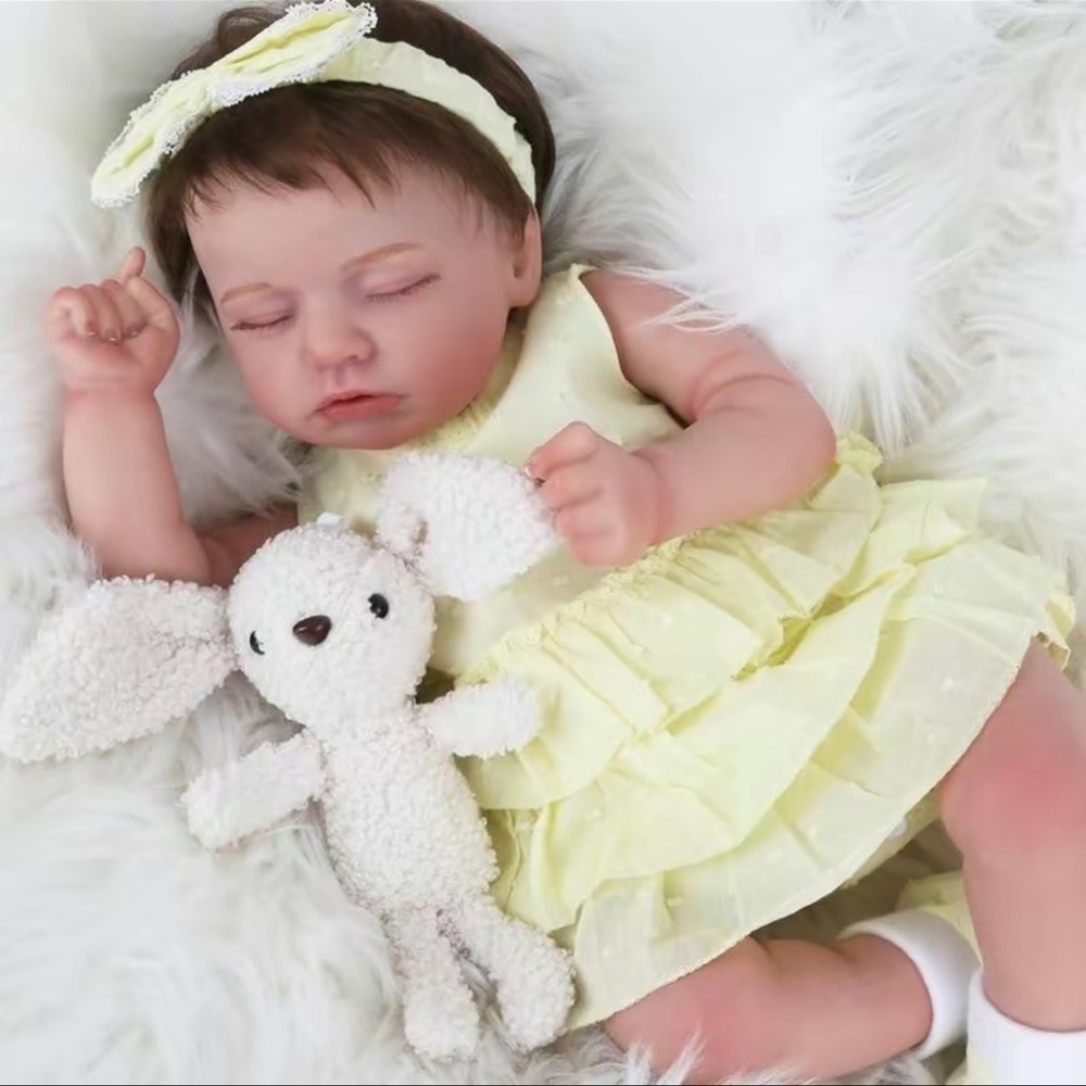 20-inch lifelike reborn doll weighted sleeping newborn doll-NIB NEW IN BOX